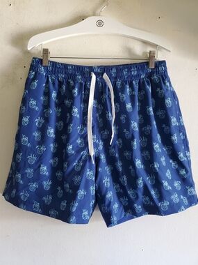 chubbies The Coladas Swim Trunk Size Large  5.5 Inseam.